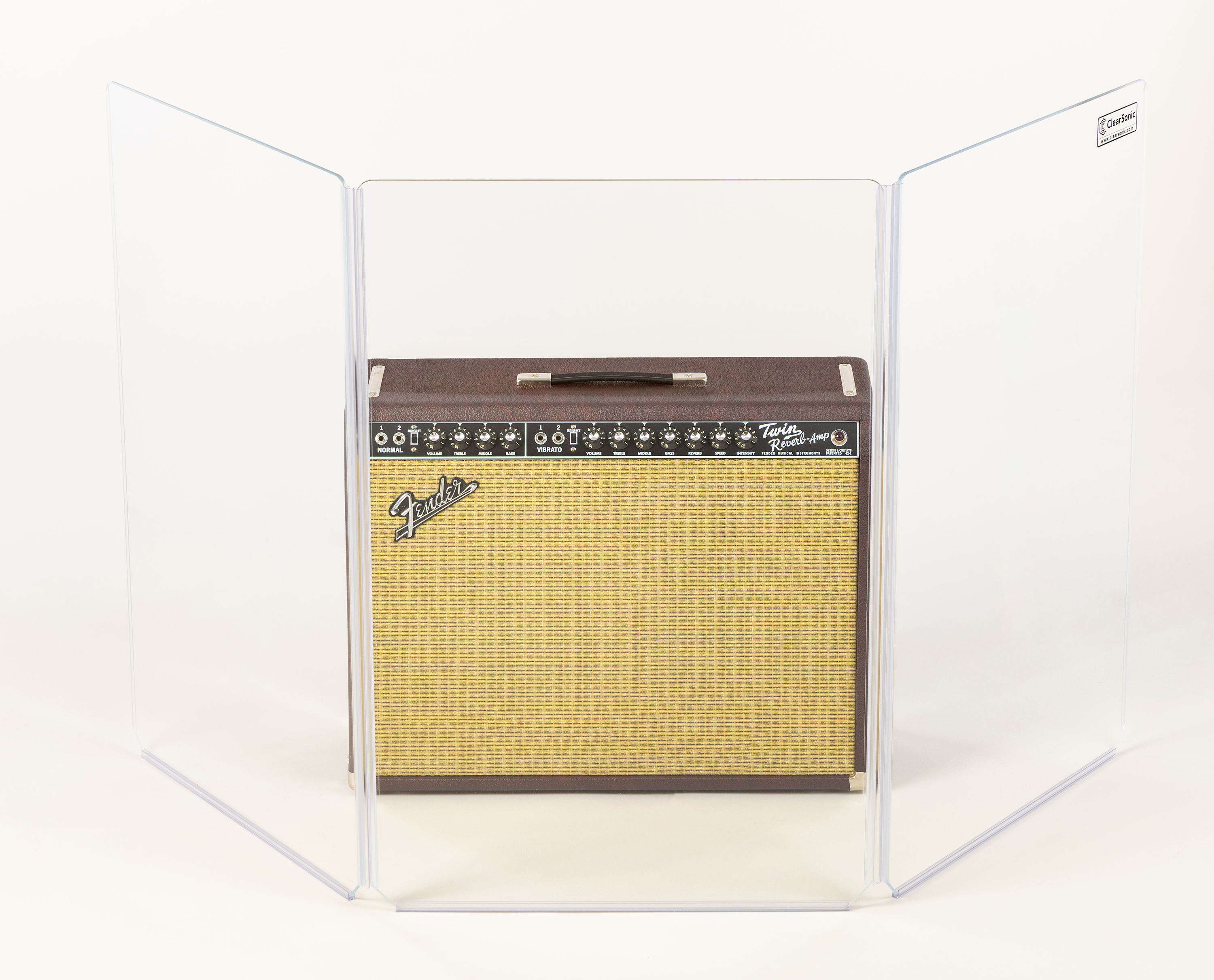 3 foot plastic amp shield
