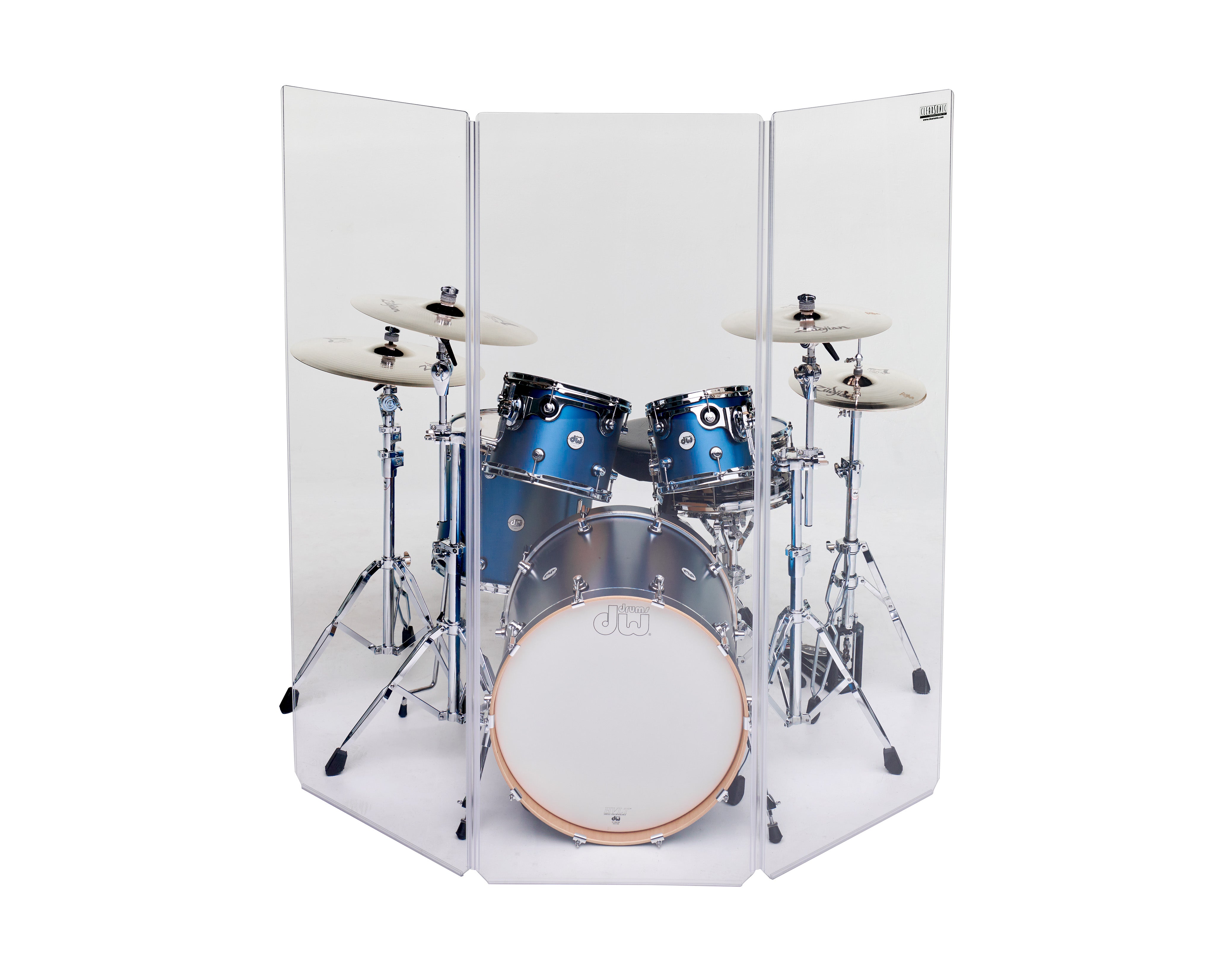 ClearSonic A2466x3 3-Panel Drum Shield