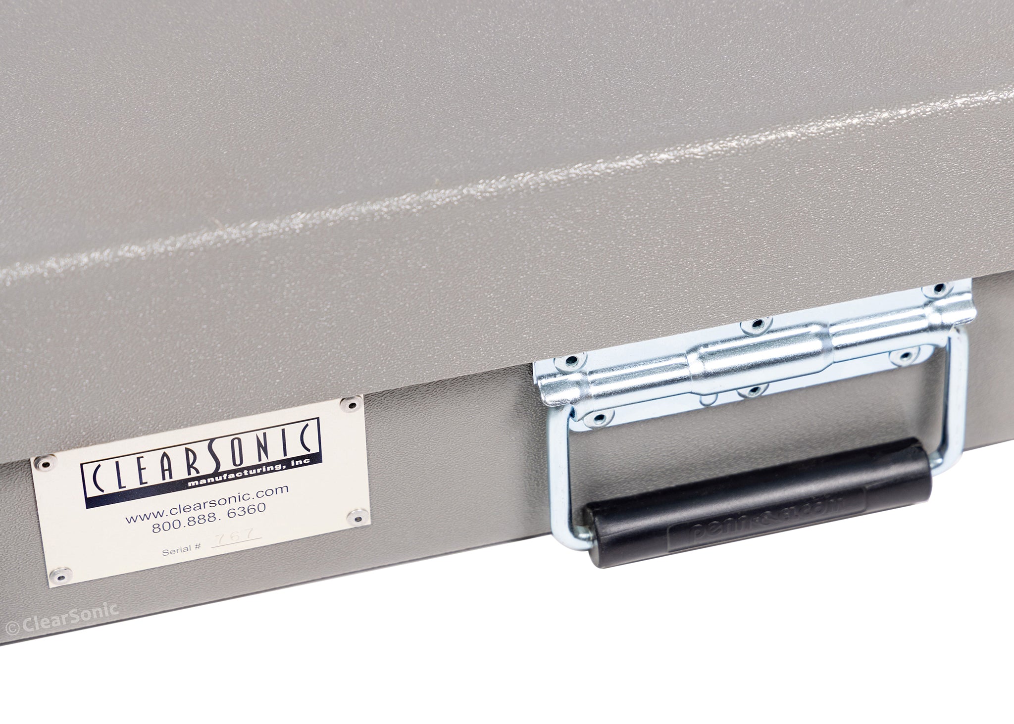 CH2412 - 2 ft. x 1 ft. Hard Road Case with Carry Handles and Padding for Acrylic Panels