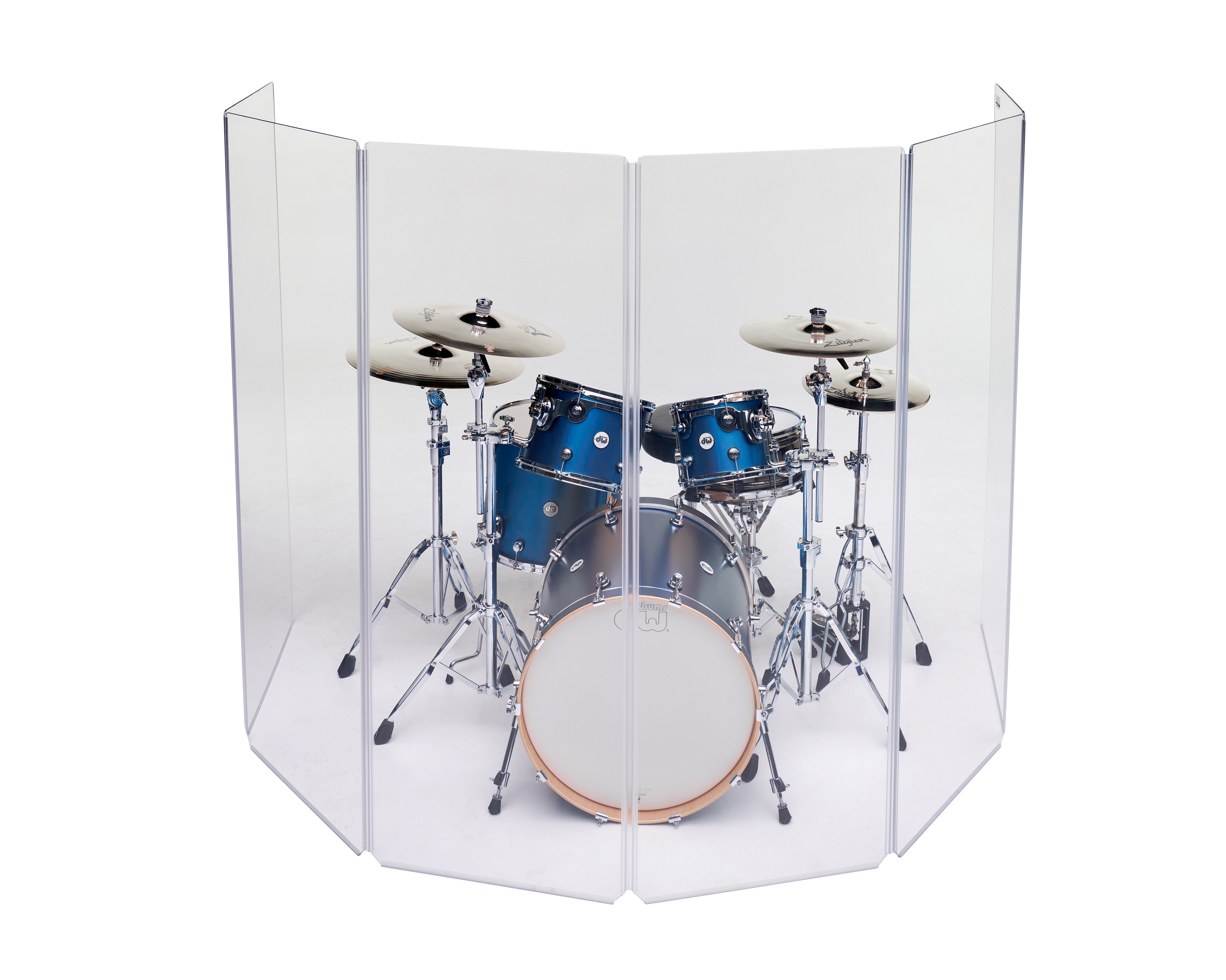 ClearSonic A2466x6 6-Panel Acrylic Drum Shield