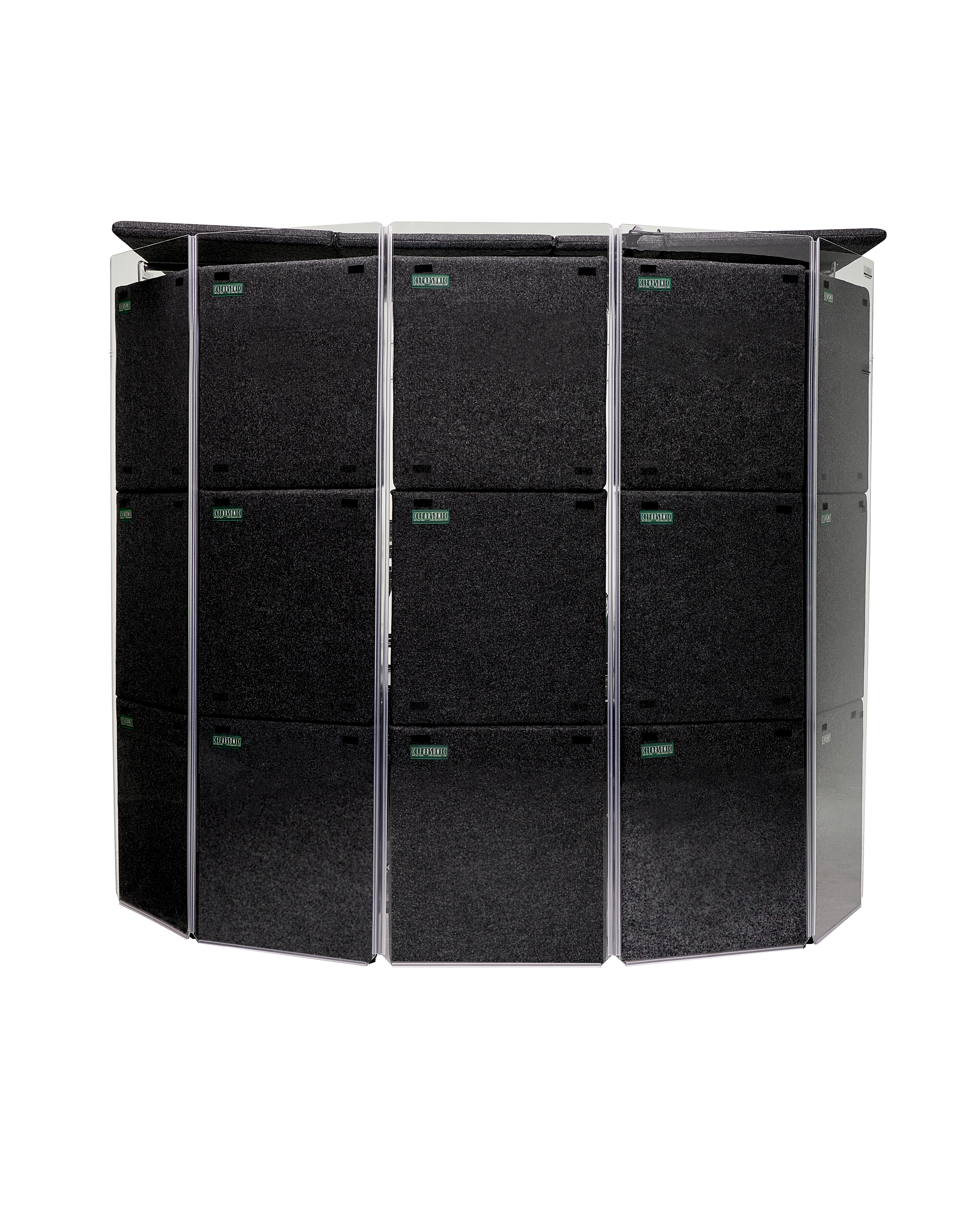 MMP 78" - MiniMegaPac 78" Portable Isolation Booth for Drums - 7β W x 6.5β D x 6.5β H - 60-70% Volume Reduction