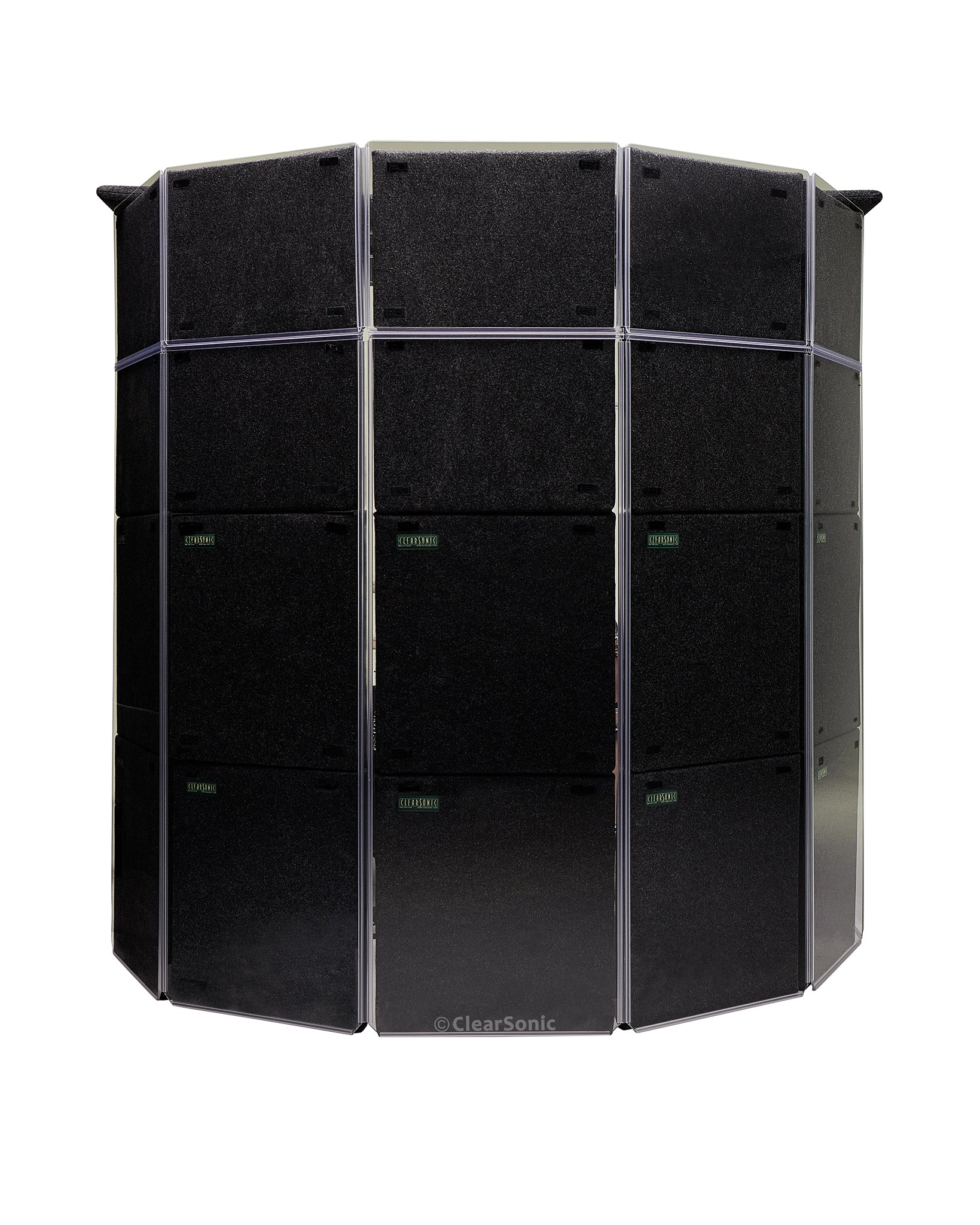 MP - MegaPac Portable Isolation Booth for Drums - 7’ W x 8’ D x 7’ H