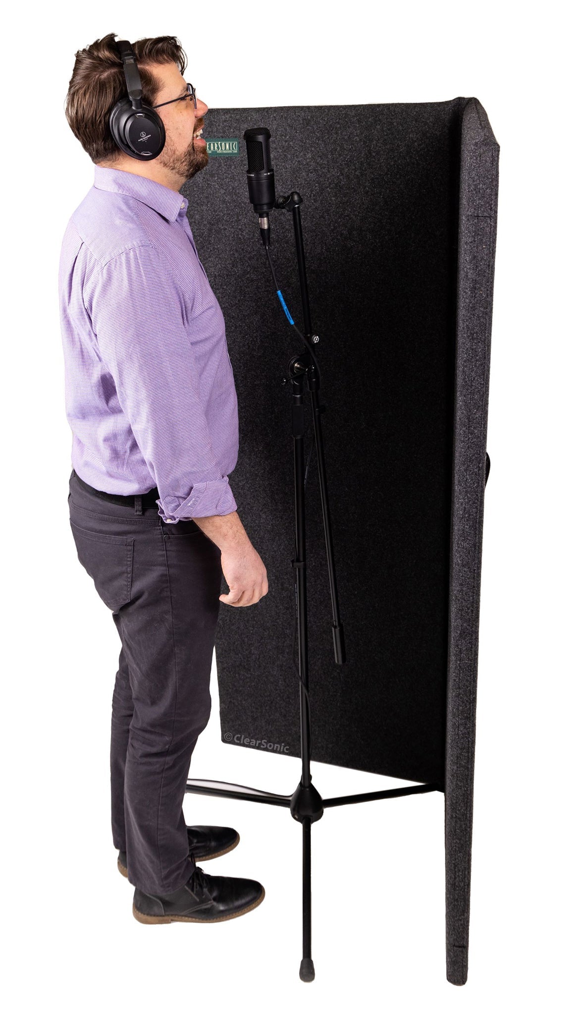 *BLEM* S2466x2 - 48β W x 66β H x 1.6β D Free-standing Sorber Sound Absorption Baffle & Gobo