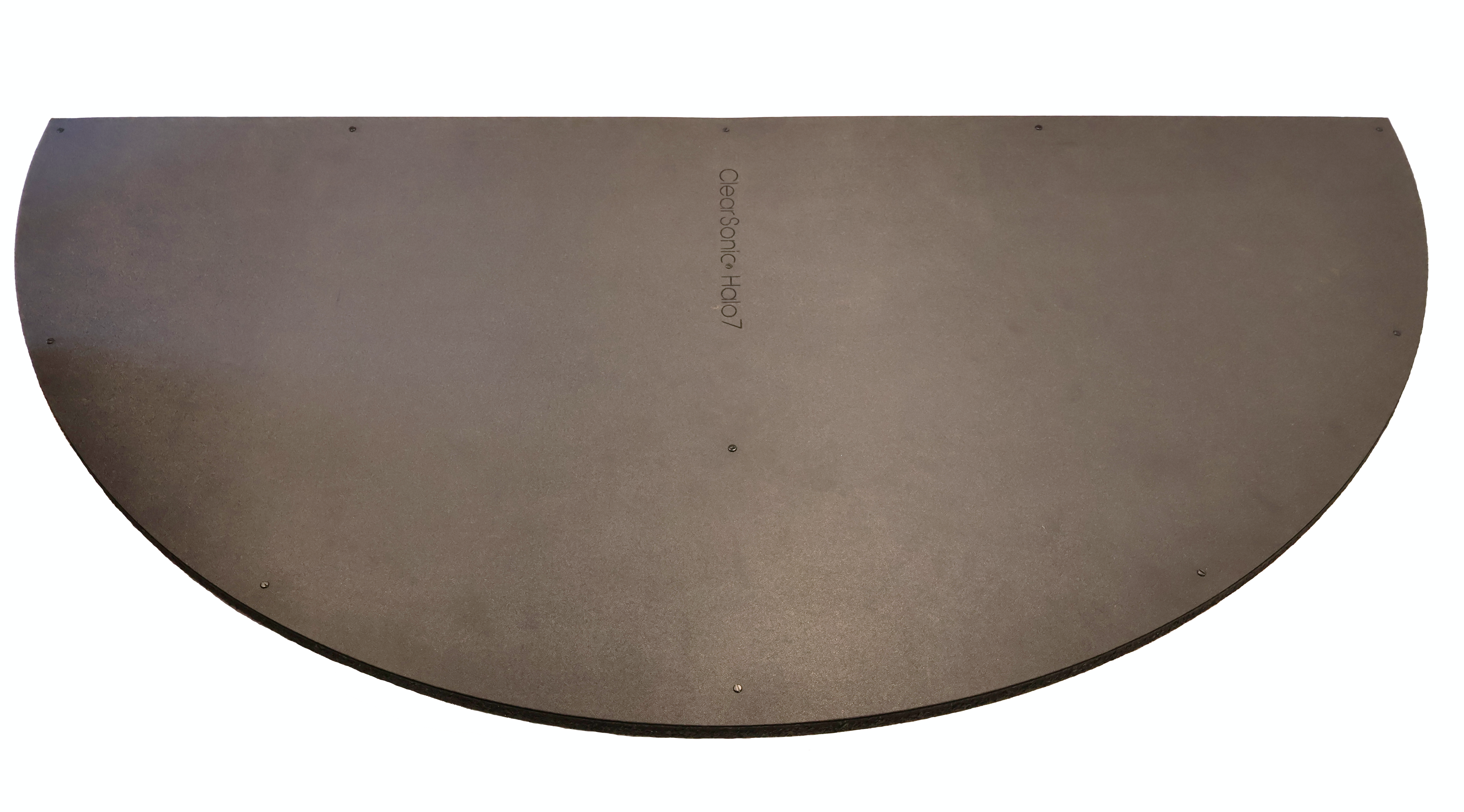 Curved7 with Halo7 Roof Seamless Curved Drum Shield 7 ft wide with Roof
