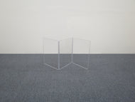 The A1824x3 amp shield with 3 panels, each measuring 24" H x 18" W.