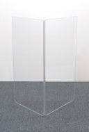 A2448x2 - 4 ft. Tall, 2-panel Acrylic Drum Shield