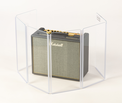 A1224x6 - 6’ W x 2’ H - 6-Panel Acrylic Amp Shield