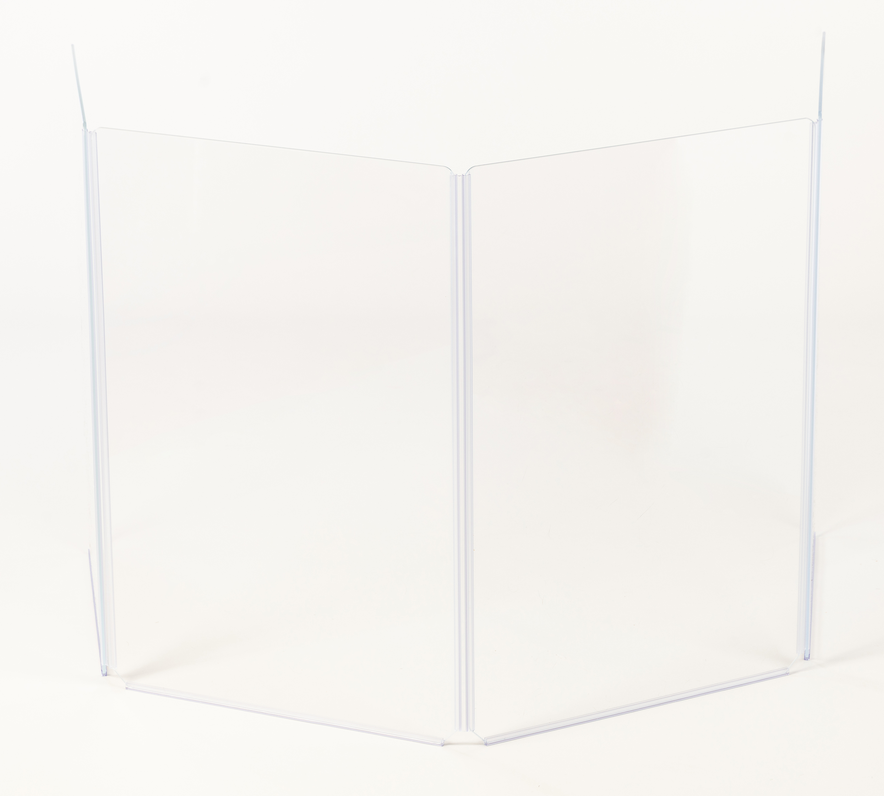 A2436x4 - 3 ft. Tall - 4-Panel Acrylic Amp Shield