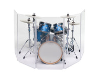 The A2448x5 is a 4 ft. tall, 5-panel drum shield that will provide good coverage of a 5-piece drum set.