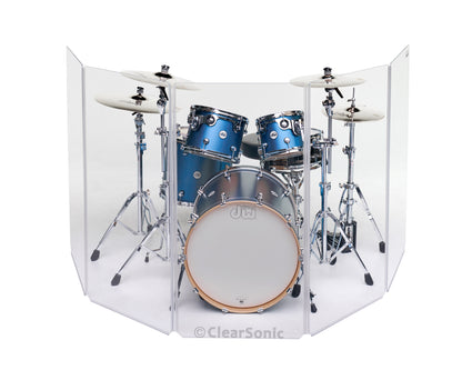 Four foot Tall with 24" Panels  Acrylic Amp Shield  A2448