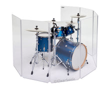 A2448x7 - 4 ft. Tall, 7-panel Acrylic Drum Shield
