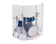 ClearSonic 4 panel drum shield for home drum use