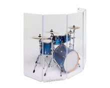 ClearSonic 5 panel drumshield for use with drum sets
