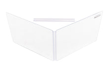 A 2-panel, 18 inch drum shield height extender with included HCNL on a white background