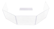An AX2418x5 5-panel, 18 inch drum shield height extender with included HCNL on a white background