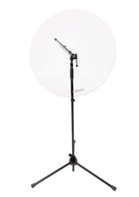 24 inch cymbal shield on microphone mount