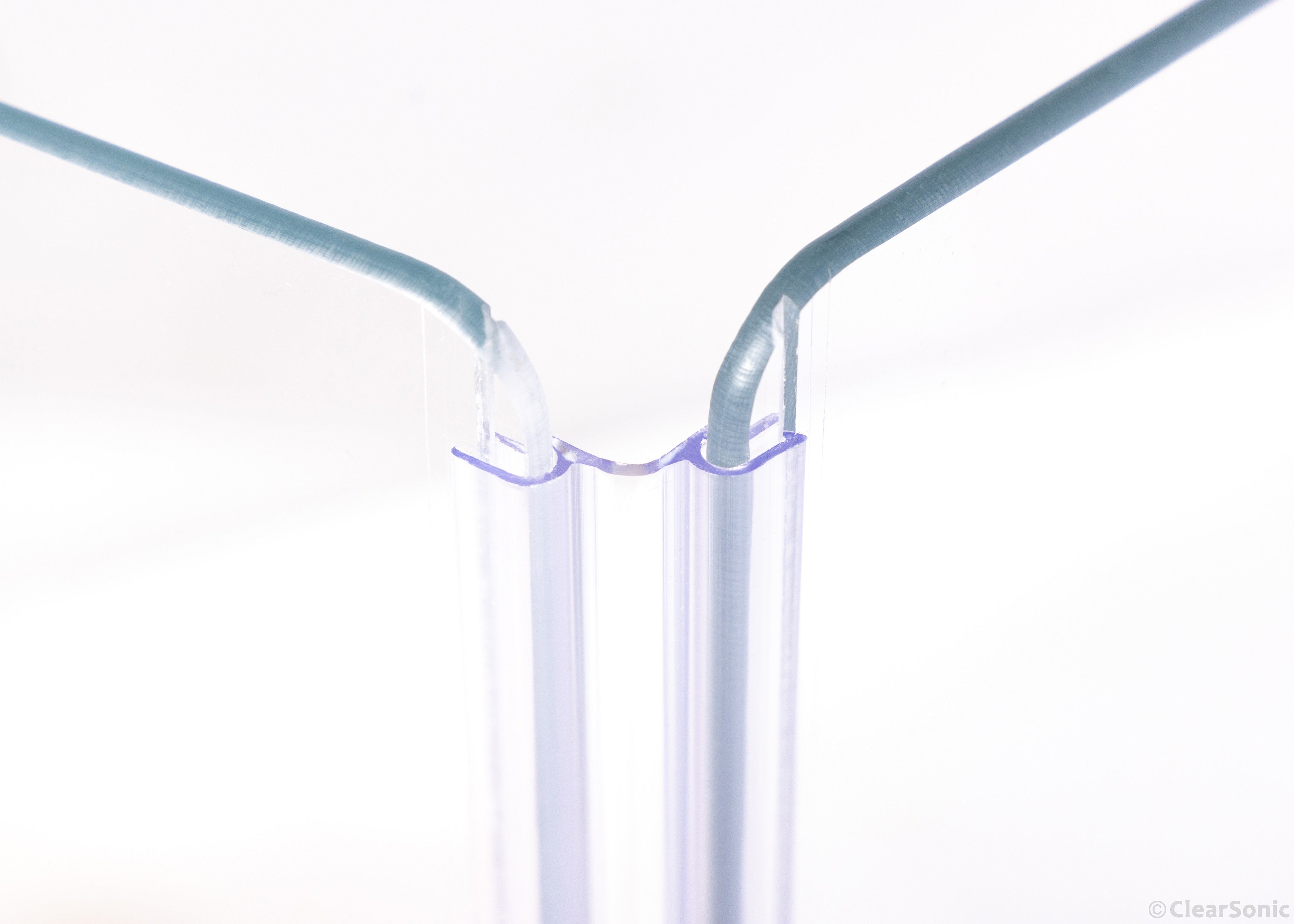 A2448x4 - 4 ft. Tall, 4-panel Acrylic Drum Shield – ClearSonic
