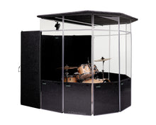 The IsoPac A isolating a 5-piece PDP drum set at an angle against a white background.