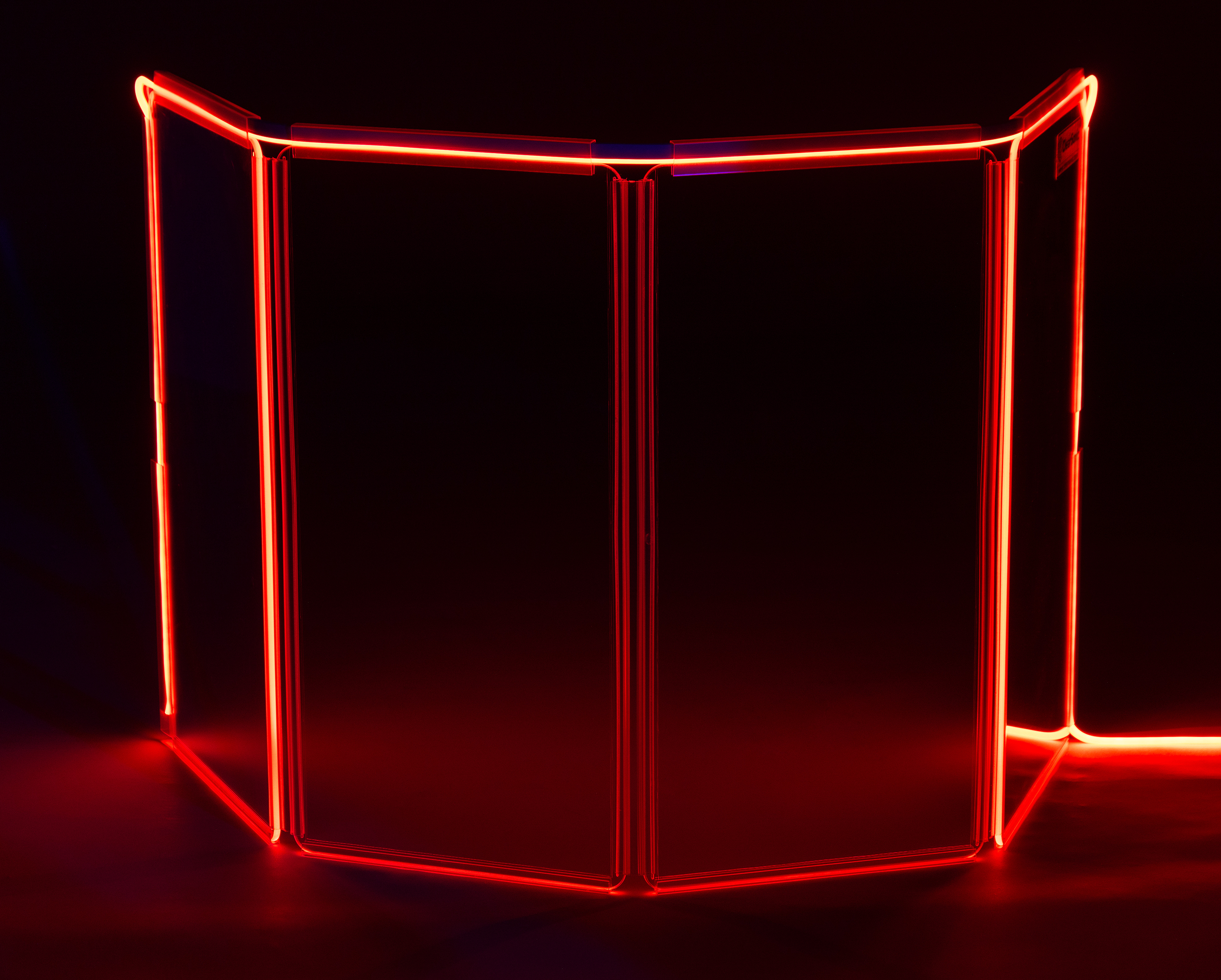 A1224x5 - 5’ W x 2’ H - 5-Panel Acrylic Amp Shield