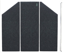 Standard isolation booth lid measuring 5.5 ft. x 6 ft. includes sound absorption panels and a support bar