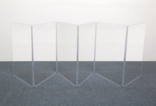 A2436x6 - 3 ft. Tall, 6-Panel Acrylic Amp Shield