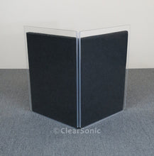 A2448x4 - 4 ft. Tall, 4-panel Acrylic Drum Shield