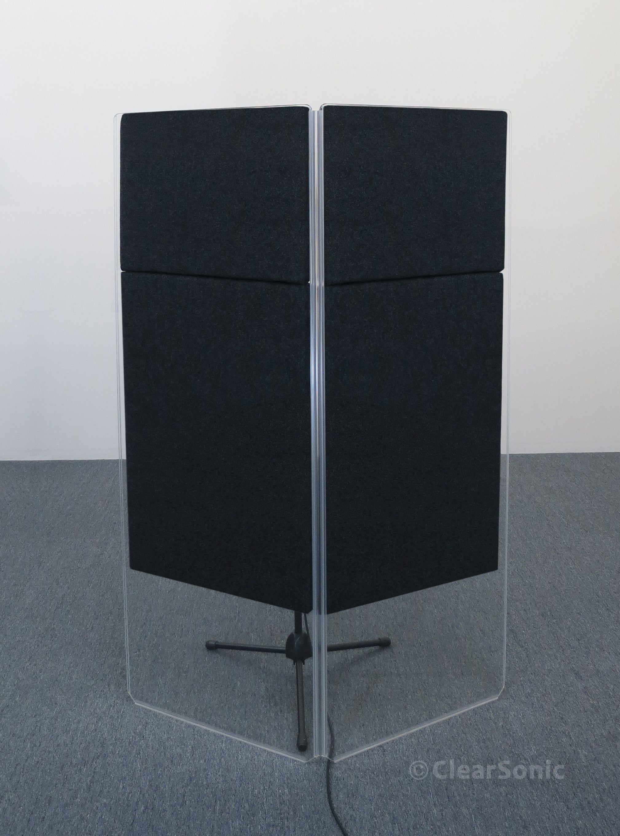 ClearSonic A2466x2 2-Panel Drum Shield