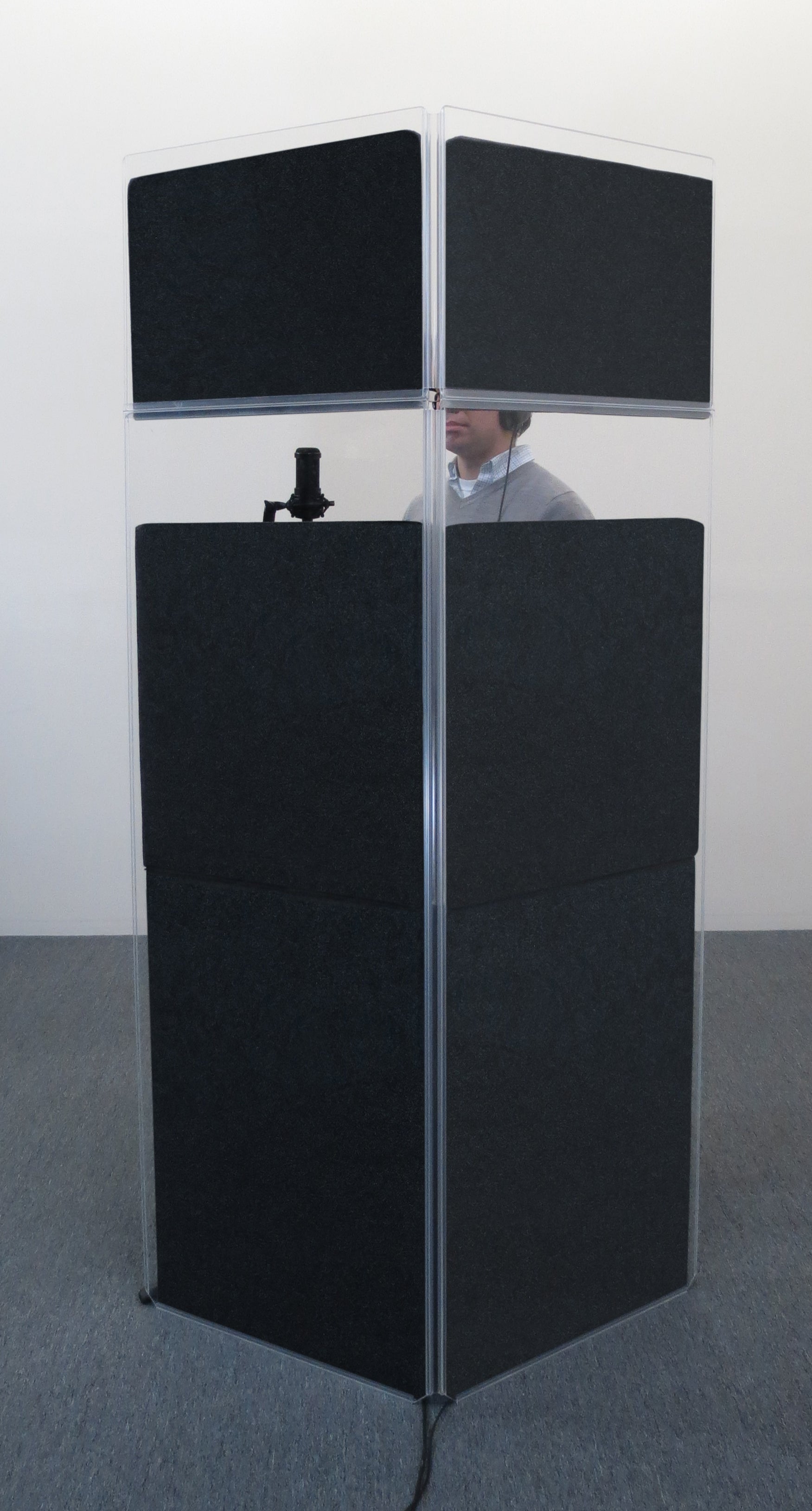 A2466x1 - 5.5 ft. Tall, Acrylic Drum Shield - Single Panel with