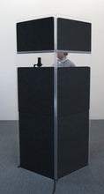 A2466x2 - 5.5 ft. Tall, 2-Panel Acrylic Drum Shield