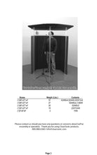 IPF - IsoPac F Portable Vocal Isolation Booth - 5’ W x 5’ D x 6.5’ H - 50-60% Volume Reduction