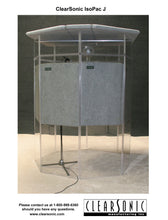 IPJ - IsoPac J Portable Vocal Isolation Booth - 5’ W x 5’ D x 6.5’ H - 60-70% Volume Reduction