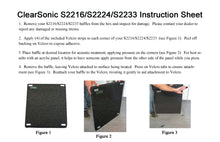 S2233 - 22” W x 33” L Sorber Sound Absorption Baffle for Isolation Booths & Acoustic Treatment